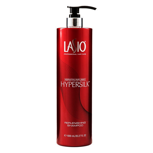 Lasio hypersilk replenishing šampūns bez sulfātiem ar keratīnu 1000ml 